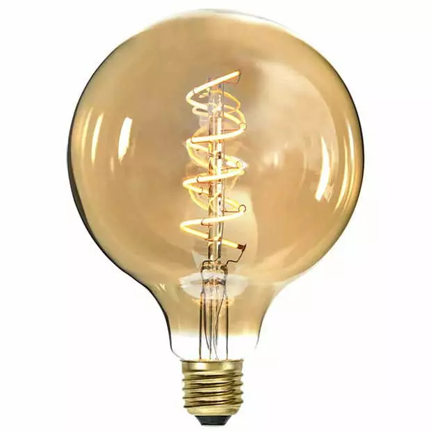 Highlight Lamp LED G125 4W 180LM 2200K Dimbaar Amber 1 Highlight Lamp LED G125 4W 180LM 2200K Dimbaar Amber