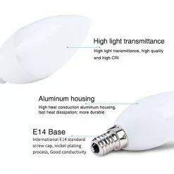 MI LIGHT Mi-Light MiBoxer - LED Lamp - Smart Kaarslamp - Wifi LED - Slimme LED - 4W - E14 Fitting - RGB+CCT - Aanpasbare Kleur - -LAMPEN Winkel 3360620 72efecab