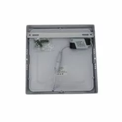 Merkloos LED Lamp / Plafondlamp 18W Aluminium En Mat Glas 20,5 X 20,5 Cm - Plafonniere -LAMPEN Winkel 3441694 92206be0