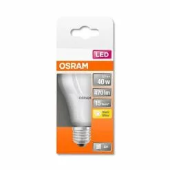 OSRAM Standaard Matte LED-lamp Met Koellichaam - 5,4W Equivalent 40W E27 - Warm Wit -LAMPEN Winkel 3444035 b29429e7