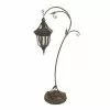 Clayre & Eef Vloerlamp 32x49x128 Cm Bruin Ijzer Staande Lamp Bruin Staande Lamp