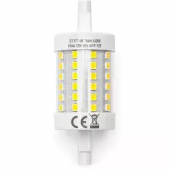 BES LED LED Lamp - Aigi Trunka - R7S Fitting - 8W - Helder/Koud Wit 6500K - Glas