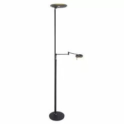 Steinhauer Turound Staande Lamp Zwart