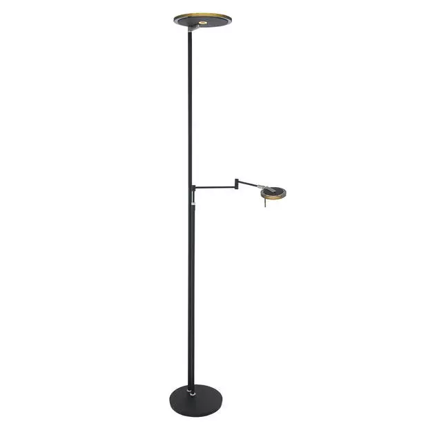 Steinhauer Turound Staande Lamp Zwart 1 Steinhauer Turound Staande Lamp Zwart