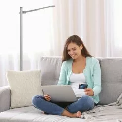 Mexlite Stekk Staande Lamp Staal -LAMPEN Winkel 3560943 f2b06171