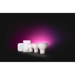 PHILIPS White & Color Ambiance GU10 Smart LED Lamp Starter Kit - Pak Van 3 -LAMPEN Winkel 3566444 4cfc5bf6