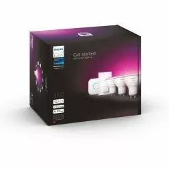PHILIPS White & Color Ambiance GU10 Smart LED Lamp Starter Kit - Pak Van 3