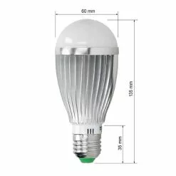 ECD GERMANY LED-lamp E27, RGB, 9W Incl. Afstandsbediening -LAMPEN Winkel 3602509 e6a44e83
