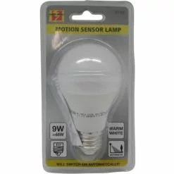 Merkloos LED Lamp / Plafondlamp Met Bewegingssensor E27 - Lamp (bolletje)