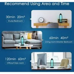 BES LED UV-C Tafellamp - Aigi Desty - Desinfectie Lamp - UV Sterilizer - Afstandsbediening - Timer - 360º - Zwart -LAMPEN Winkel 3737191 64aae76f