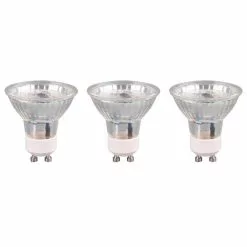 BES LED LED Lamp - Trion Rova - Set 3 Stuks - GU10 Fitting - 3W - Warm Wit 3000K