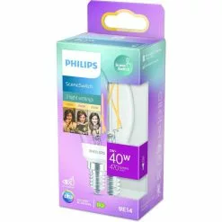 Philips LED SceneSwitch Filament Kaars Lamp - E14 5W 470lm 2200K+2500K+2700K 230... -LAMPEN Winkel 3744423 fb51a666