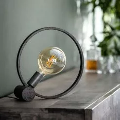 Hoyz - Tafellamp Circular - Ø30 Lamp - Grijs/Zwart -LAMPEN Winkel 3761296 2c51f164