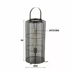 Hoyz - Vloerlamp Reach L - 54cm Hoog - 1 Lamp - Zwart -LAMPEN Winkel 3762507 4419d35f