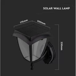 V-tac VT-982 Sevilla Solar Wandlamp – Zonne-energie – LED Lamp - 2 14 V-tac VT-982 Sevilla Solar Wandlamp – Zonne-energie – LED Lamp - 2 -LAMPEN Winkel 3788880 362882ec