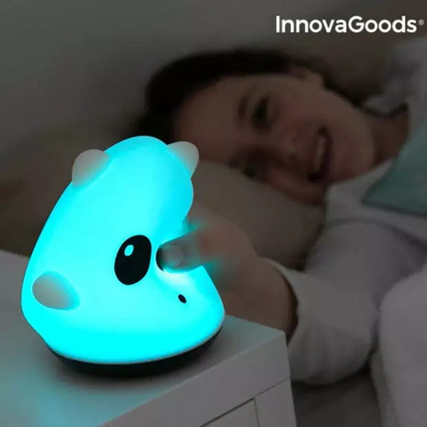 Innovagoods Oplaadbare Siliconen Panda Touch Lamp 3 Innovagoods Oplaadbare Siliconen Panda Touch Lamp - Afbeelding 3