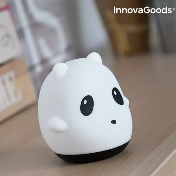 Innovagoods Oplaadbare Siliconen Panda Touch Lamp 6 Innovagoods Oplaadbare Siliconen Panda Touch Lamp - Afbeelding 6