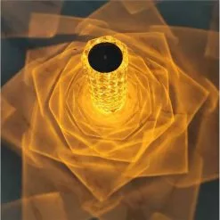 Merkloos Crystal Led Touch Lamp - Oplaadbaar Met Afstandsbediening -LAMPEN Winkel 3821415 c9f00b8f