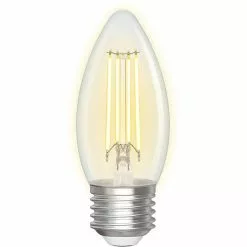 BES LED LED Lamp - Smart LED - Aigi Rixona - Bulb C35 - 4.5W - E27 Fitting - Slimme LED - Wifi LED + Bluetooth - Aanpasbare