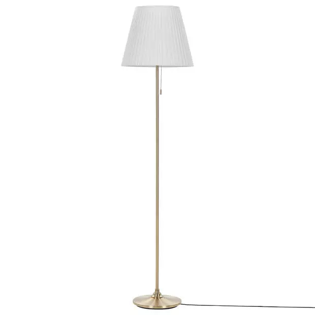 Beliani TORYSA - Staande Lamp-Messing-IJzer 1 Beliani TORYSA - Staande Lamp-Messing-IJzer