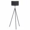 EGLO Esteperra - Staande lamp - E27 - 140,5 cm - Zwart