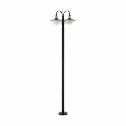 EGLO Sirmione Staande Lamp Buiten - E27 - 0 Cm - Grijs/Wit