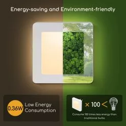 Aigostar 10B9V - LED Nachtlampje Stopcontact 2 Stuks - Dag/Nacht Sensor - Nachtlampje Babykamer - Nacht Lamp - Wit -LAMPEN Winkel 3883041 a72d7656