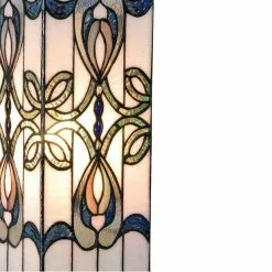 HAES DECO - Tiffany Tafellamp Wit, Blauw 18x18x45 Cm Fitting E27 / Lamp Max 1x40W 5 HAES DECO - Tiffany Tafellamp Wit, Blauw 18x18x45 Cm Fitting E27 / Lamp Max 1x40W -LAMPEN Winkel 3933373 8975d75e