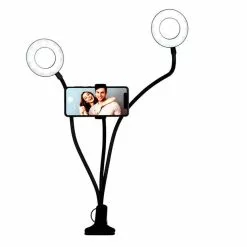 Grundig Selfie Studio Ring Lamp - 2x Lamps - Social Media And Vlogs - With Table Clamp - Flexible Neck - USB 11 Grundig Selfie Studio Ring Lamp - 2x Lamps - Social Media And Vlogs - With Table Clamp - Flexible Neck - USB -LAMPEN Winkel 3935346 563c2580