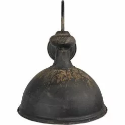 HAES DECO - Wandlamp - Industrial - Vintage / Retro Lamp, 43x35x44 Cm - Bruin Metaal - Ronde Muurlamp, Sfeerlamp -LAMPEN Winkel 3947264 b777987e