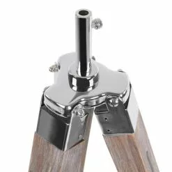 Jago Staande Lamp, Vloerlamp, Filmlamp, Lamp Op Statief, Antiek Hout