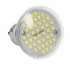 ECD GERMANY 20 X LED Lamp GU10 44 SMD Spot 3W Glas Neutraal Wit